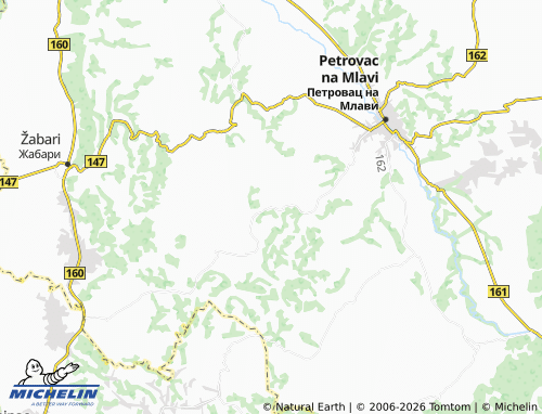 Carte MICHELIN Dobrnje - ViaMichelin