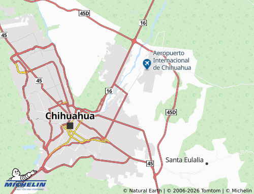Mappa MICHELIN Parque Industrial Aeropuerto - ViaMichelin