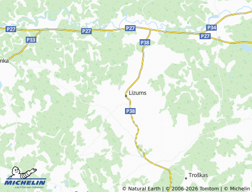 Mapa MICHELIN Lizums - ViaMichelin