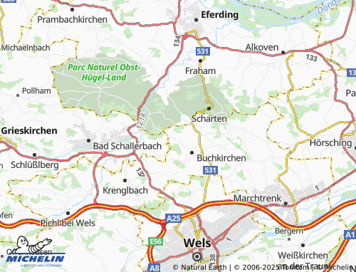 MICHELIN-Landkarte Sommerfeld - ViaMichelin