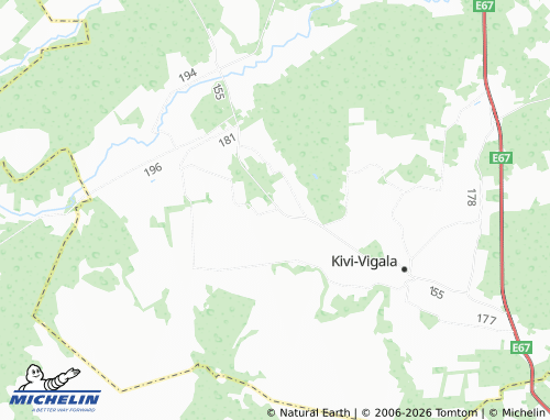 Mappa MICHELIN Tõnumaa - ViaMichelin