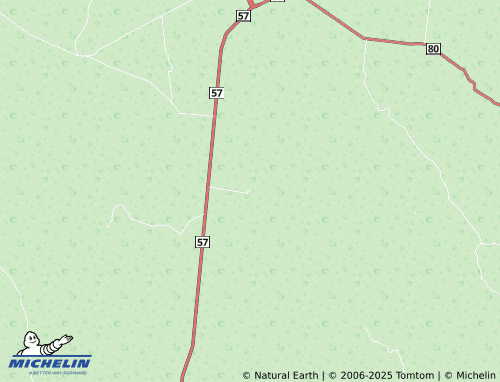 MICHELIN Pozas de Santa Ana map - ViaMichelin