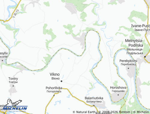 Mappa MICHELIN Mytkiv - ViaMichelin