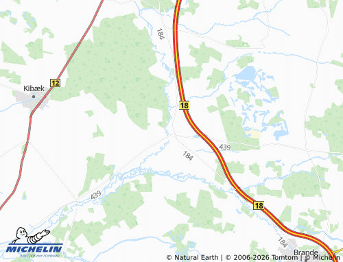 Mapa MICHELIN Arnborg - ViaMichelin