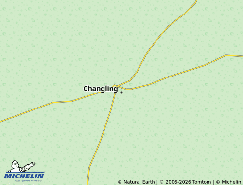 Mapa MICHELIN Changling - ViaMichelin