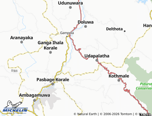 Mapa MICHELIN Galatha - ViaMichelin