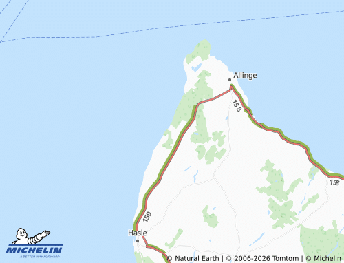 MICHELIN-Landkarte Vang - ViaMichelin