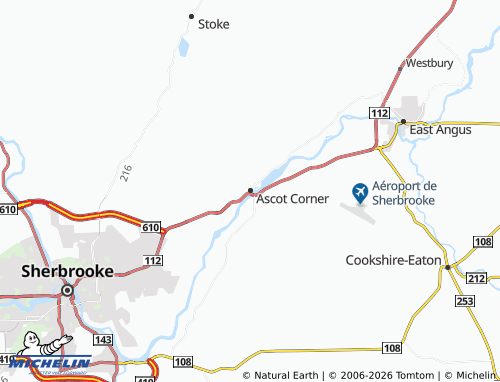 MICHELIN Ascot Corner map - ViaMichelin