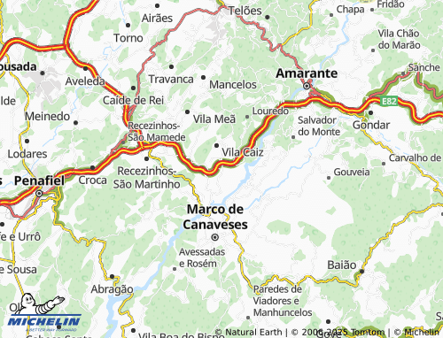 MICHELIN Toutosa map - ViaMichelin