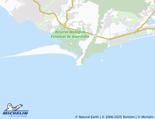 MICHELIN Guaratiba map - ViaMichelin