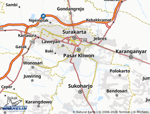 Mapa MICHELIN Grogol - ViaMichelin