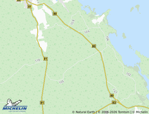 Mapa MICHELIN Leerimetsa - ViaMichelin