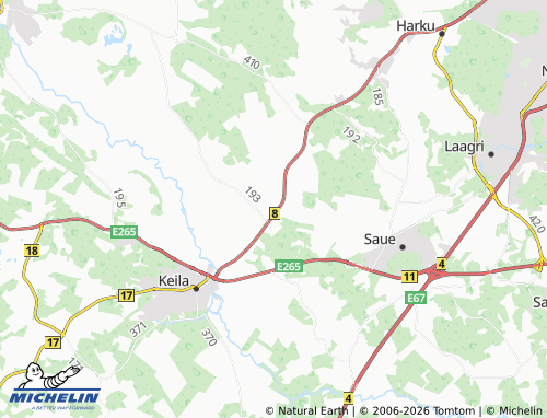 MICHELIN Kütke map - ViaMichelin