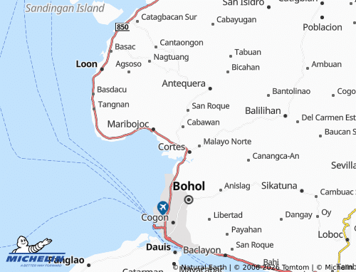 MICHELIN Aliguay map - ViaMichelin