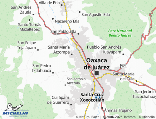 Mapa MICHELIN Forestal - ViaMichelin