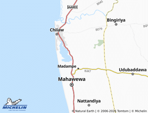 Mapa MICHELIN Pambala - ViaMichelin