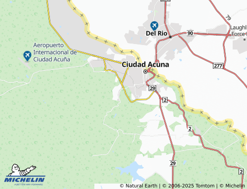 MICHELIN Altos de Santa Teresa map - ViaMichelin