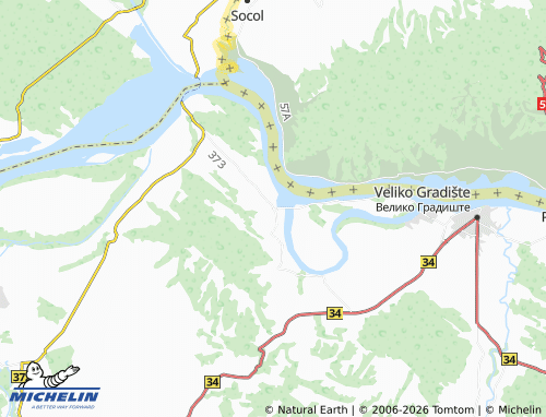 Mapa MICHELIN Zatonje - ViaMichelin