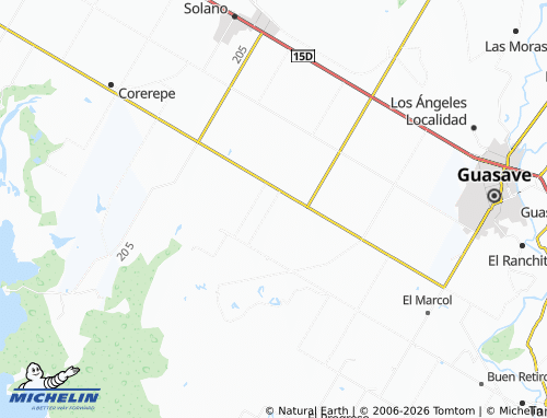 MICHELIN San Fernando Localidad map - ViaMichelin