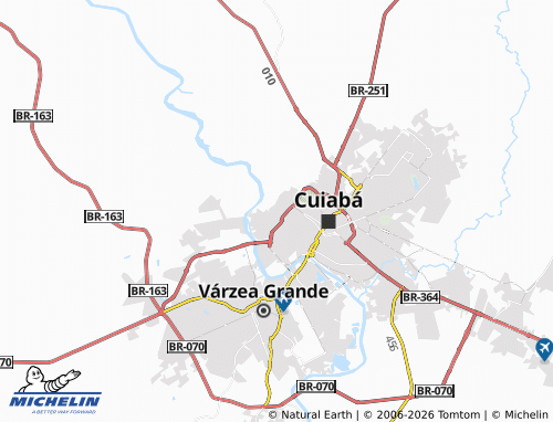 MICHELIN Santa Rosa map - ViaMichelin