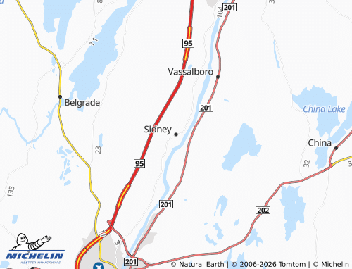 Carte MICHELIN Sidney - ViaMichelin