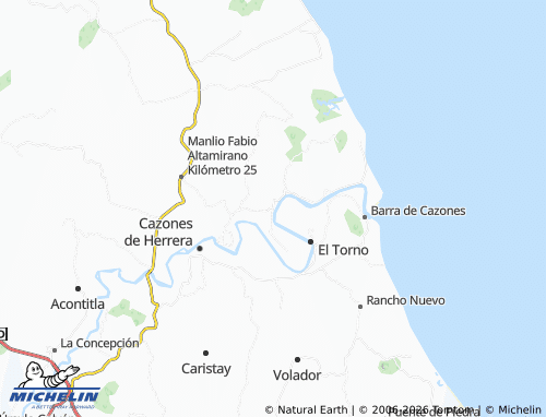 MICHELIN La Encantada map - ViaMichelin