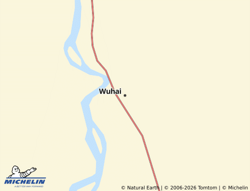 MICHELIN Wuhai map - ViaMichelin