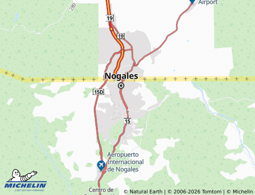 Mappa MICHELIN Diana Laura Riojas - ViaMichelin