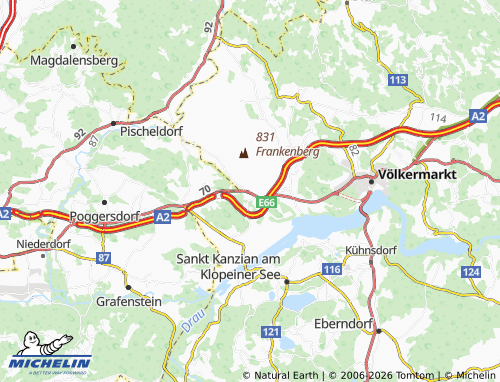MICHELIN Greuth map - ViaMichelin