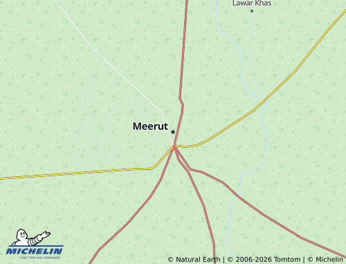 MICHELIN Meerut map - ViaMichelin