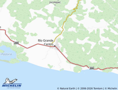 MICHELIN Vicente Guerrero map - ViaMichelin