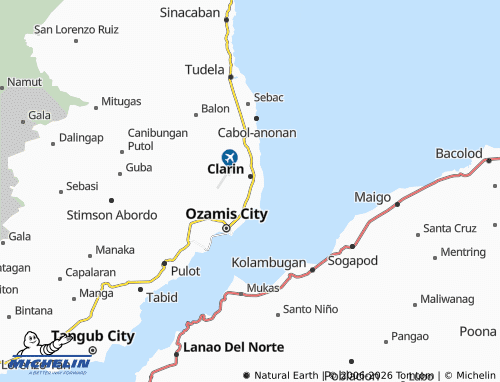 MICHELIN Gango map - ViaMichelin