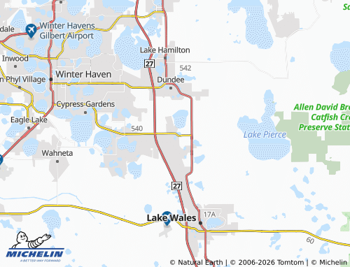 Mapa MICHELIN Waverly - ViaMichelin