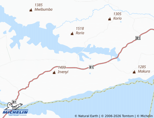 Mappa MICHELIN Tinigireme - ViaMichelin