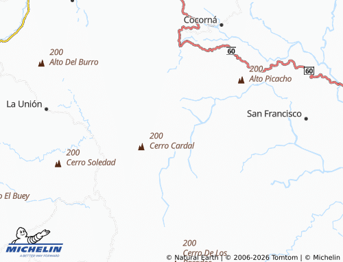 Carte MICHELIN La Palizada - ViaMichelin