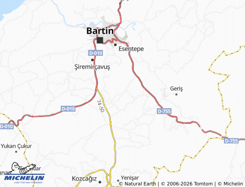 Mapa MICHELIN Kümesler - ViaMichelin
