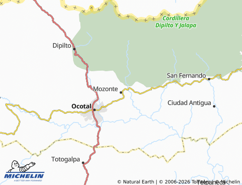 Mapa MICHELIN Mozonte - ViaMichelin
