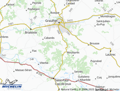 Carte MICHELIN Missècle - ViaMichelin