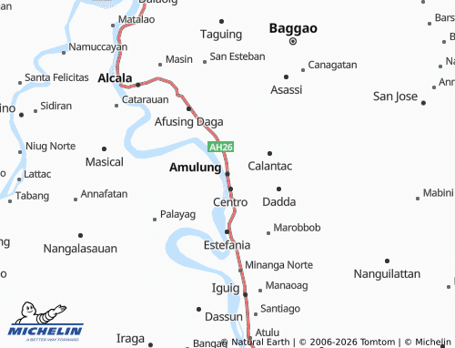 Mappa MICHELIN Amulung - ViaMichelin
