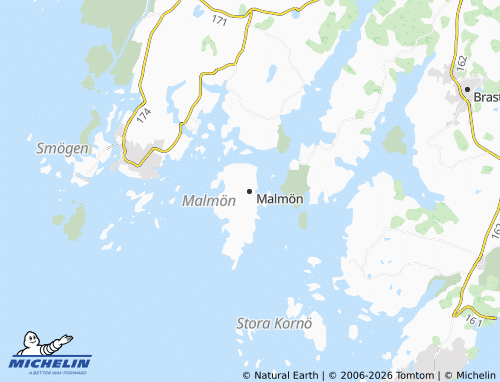 Carte MICHELIN Malmön - ViaMichelin