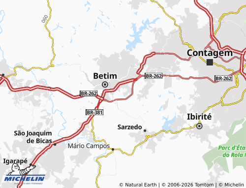 Mapa MICHELIN Arquipélago Verde - ViaMichelin