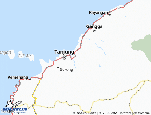 MICHELIN Bentek map - ViaMichelin