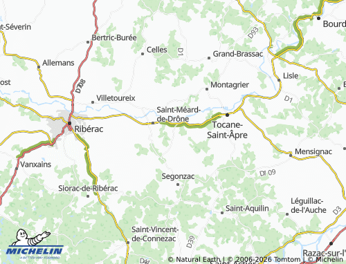 Mapa MICHELIN Douchapt - ViaMichelin