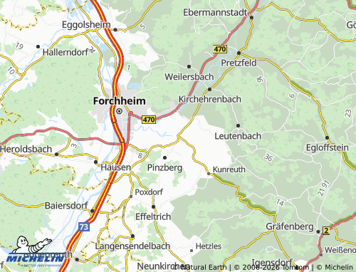 MICHELIN Gosberg map - ViaMichelin