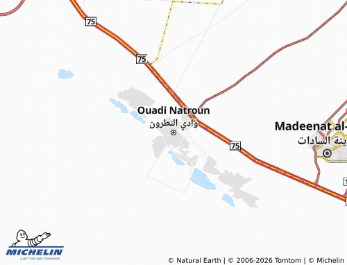 Mapa MICHELIN Uadi Natrun - ViaMichelin