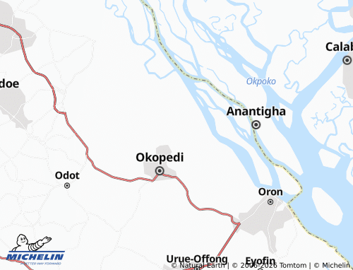 Mapa MICHELIN Ekeya - ViaMichelin