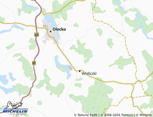 MICHELIN Lesk map - ViaMichelin