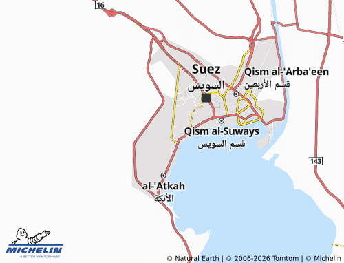 Mapa MICHELIN Qaryat al-Sammad - ViaMichelin