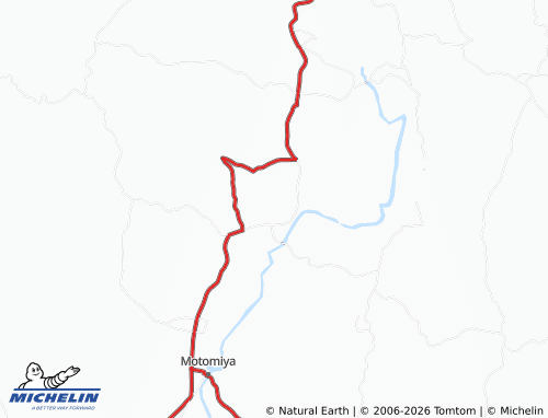 Mappa MICHELIN Nihonmatsu - ViaMichelin