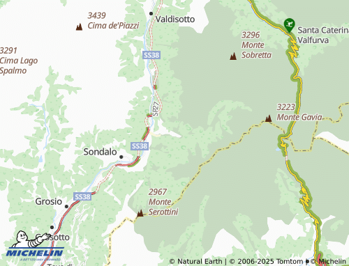 MICHELIN Fumero map - ViaMichelin